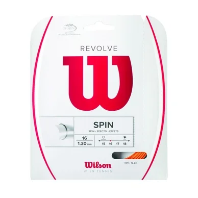 Cordage de Tennis Wilson Revolve 16 Orange 1.30mm/12m