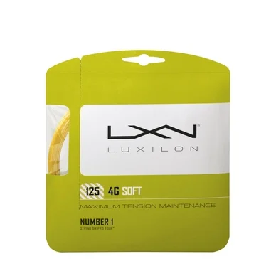 Cordage Luxilon 4G Soft Gold 1,25mm/12m