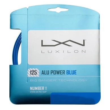 Cordage Luxilon Alu Power Blue 1,25mm/12m