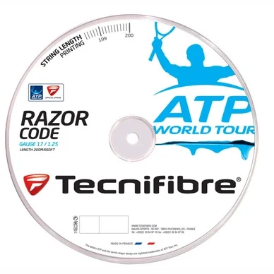 Cordage Tecnifibre Bob 200M Razor Code Bleu 1,25