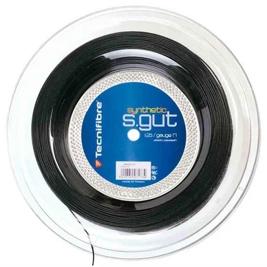 Cordage Tecnifibre Reel 200M Synthetic Gut Noir 1,25