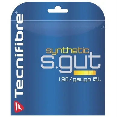 Cordage Tecnifibre Synthetic Gut Noir 1,30