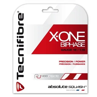 Cordage Tecnifibre X-One Biphase Rouge 1,18 (Pu)