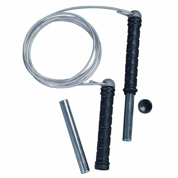 Corde à sauter PVC/acier réglable jusqu&rsquo;à 3 m Hammer Pro [Taille 3 m]