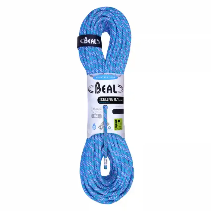 Corde Ice Line 8.1mm Golden Dry 50m Beal Super Prix