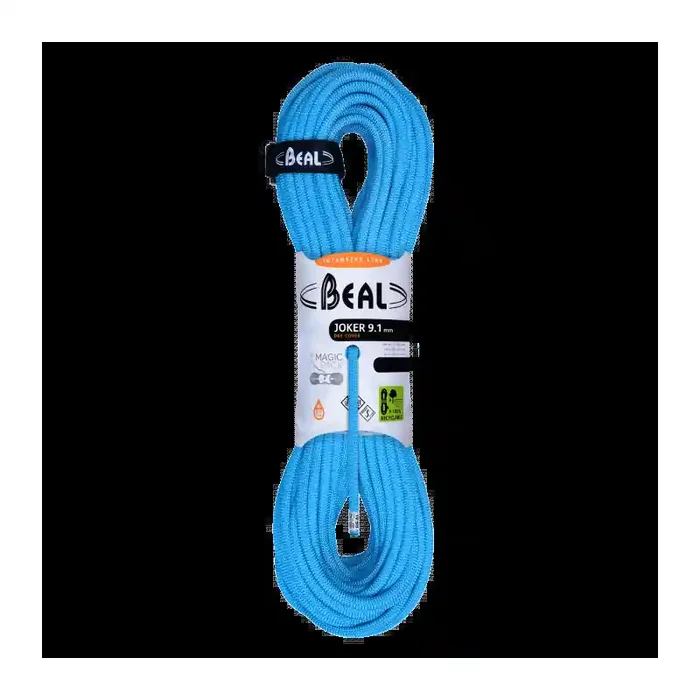 Corde multi-normes Joker 9.1 unicore L 70 Mètres Dry Cover Béal Commander Maintenant