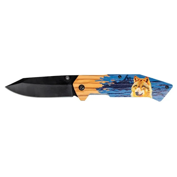 Couteau Loup Dani Créations Exclusif