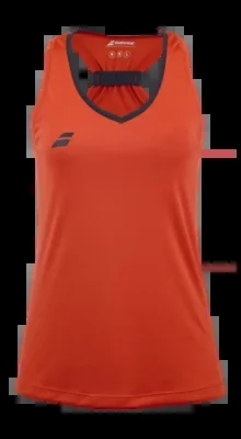 Débardeur Babolat Femme Play Tank Top Fiesta Red