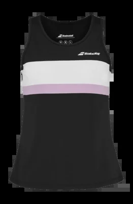 Débardeur Babolat Women Padel Tank Woman Black Black