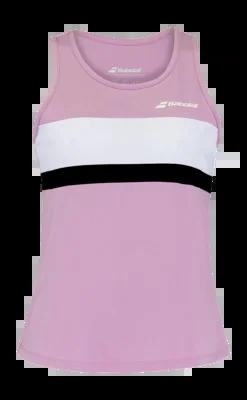 Débardeur Babolat Women Padel Tank Woman Lilac Chiffon