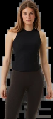 Débardeur Björn Borg Femme Studio Rib Tank Black Beauty