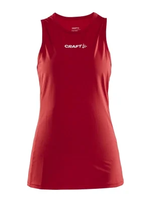 Débardeur Craft Femme Rush Slim Singlet Bright Red
