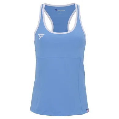 Débardeur de Tennis Tecnifibre Girls Team Junior Azur