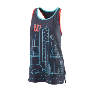 Débardeur Wilson Women Chi Cotton Tank Outer Space