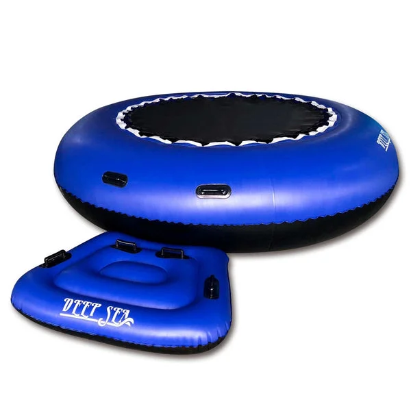 Deep Sea Trampolín acuático 3m con una balsa adicional