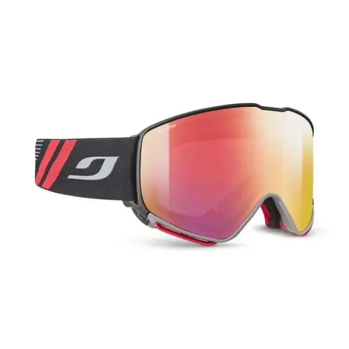 Dernier Modèle Masque de ski Julbo QUICKSHIFT OTG Noir/Rouge