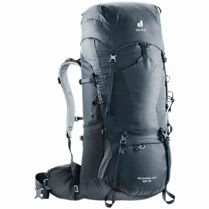 Dernière Chance Sac à dos Deuter AIRCONTACT LITE 65 + 10 Graphite / Black