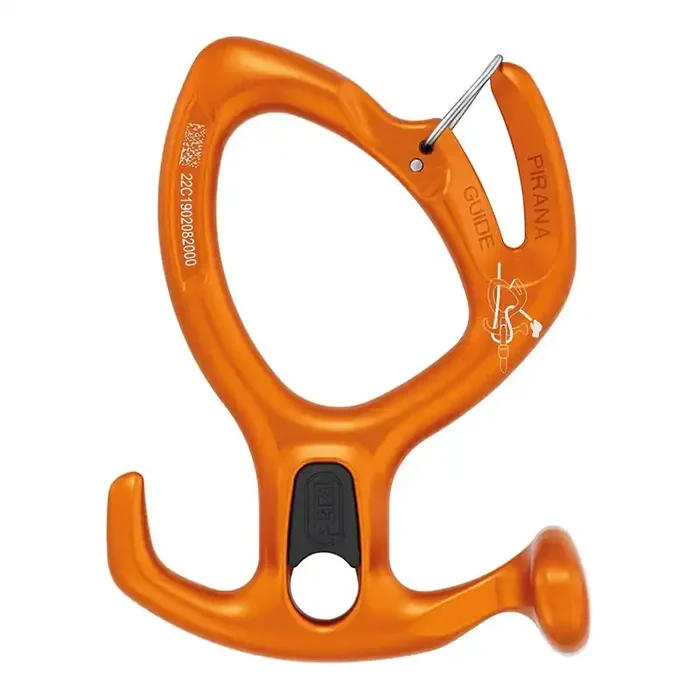 Descendeur canyon à freinage modulable Pirana Guide Petzl Meilleure Qualité