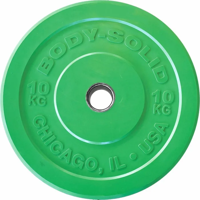 Disque de musculation Body Solid Chicago Olympic [Taille 10 kg]