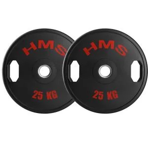 Disque de musculation revêtue de caoutchouc TOG25 Olimpijski