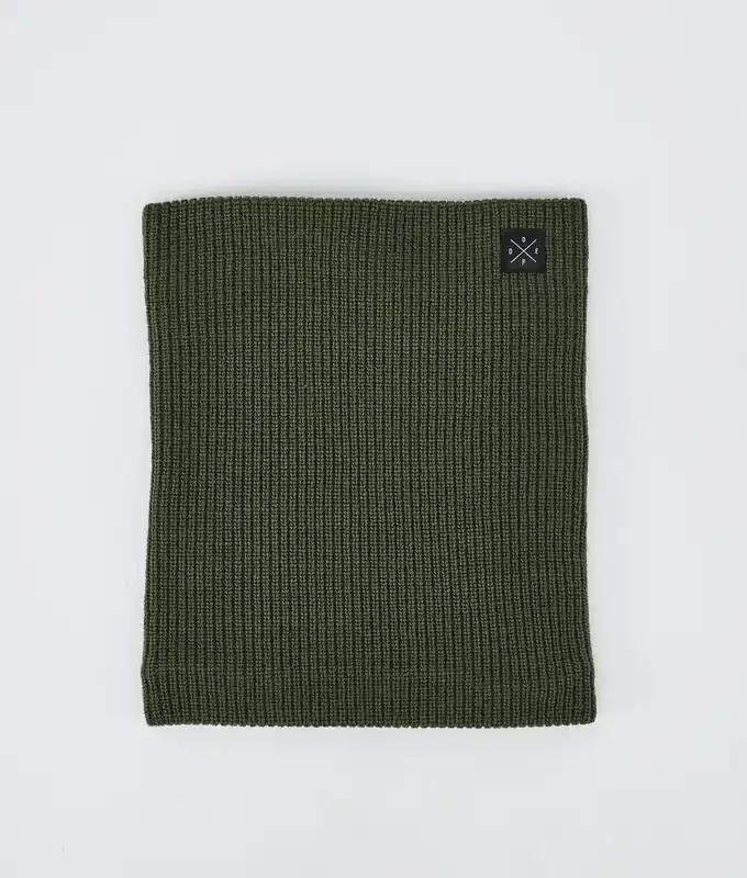 Dope 2X-Up Knitted Tour de cou Olive Green Meilleure Qualité