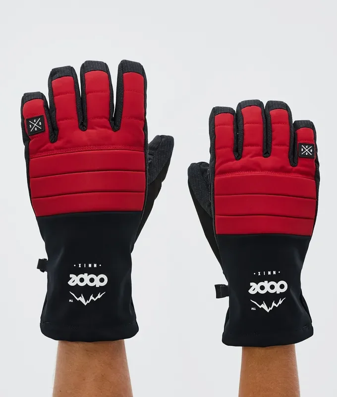 Dope Ace 24 Gants de Ski Deep Red Prix Réduit