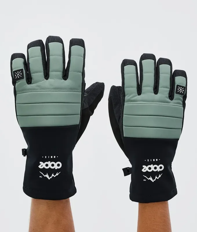 Dope Ace 24 Gants de Ski Faded Green Retour Gratuit