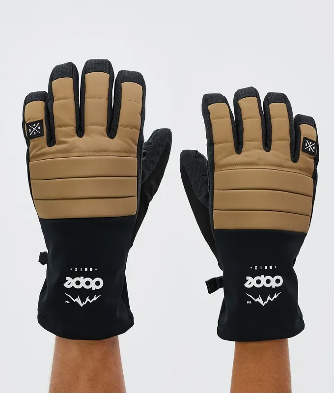 Dope Ace 24 Gants de Ski Gold Petit Prix
