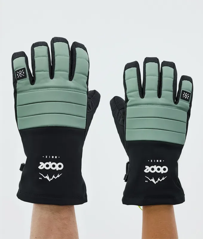Dope Ace Gants de Ski Faded Green Jusqu’à Épuisement Des Stocks