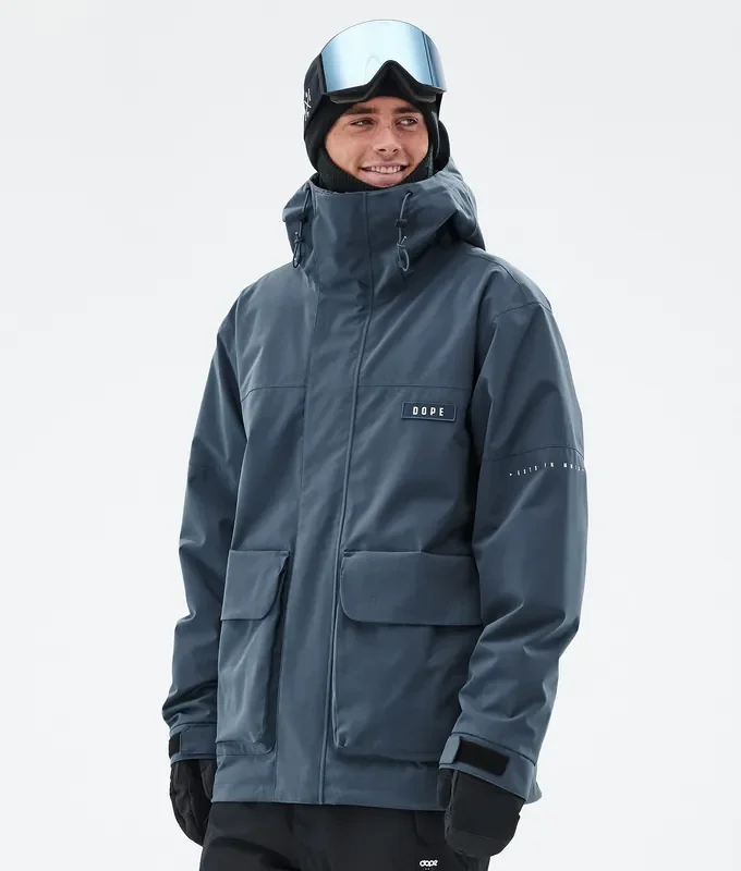 Dope Acme Veste Snowboard Homme Metal Blue Offre Spéciale