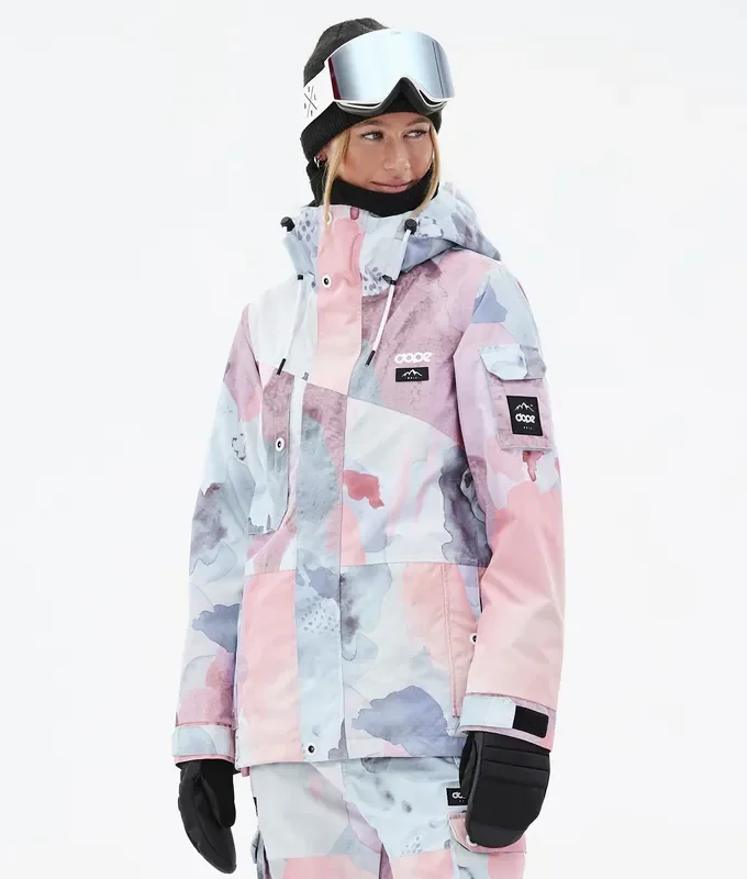 Dope Adept W Veste Snowboard Femme Washed Ink Dernier Modèle