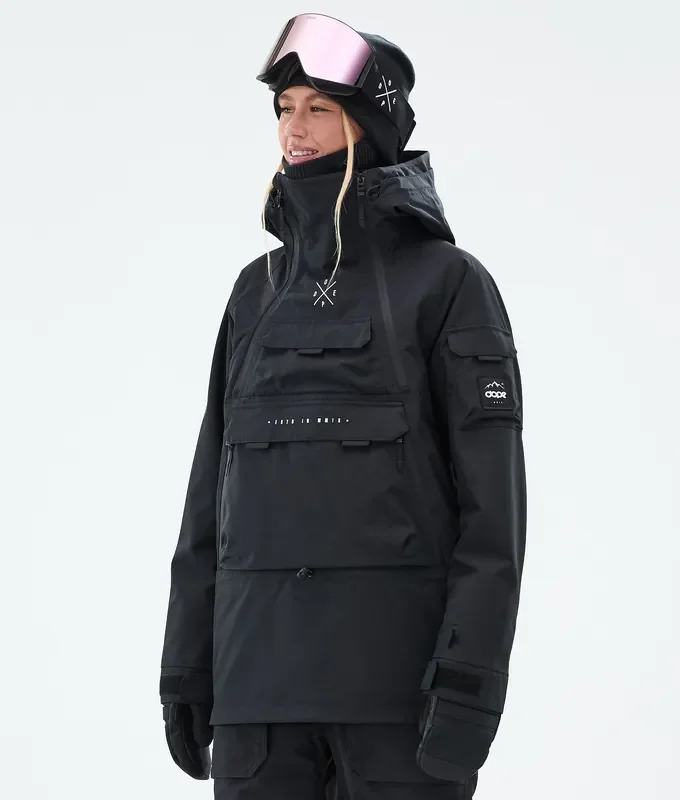 Dope Akin W Veste Snowboard Femme Black Prix Promo