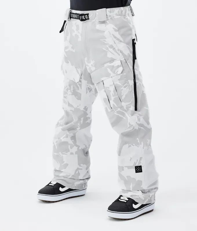 Dope Antek Pantalon de Snowboard Homme Grey Camo Vente Directe