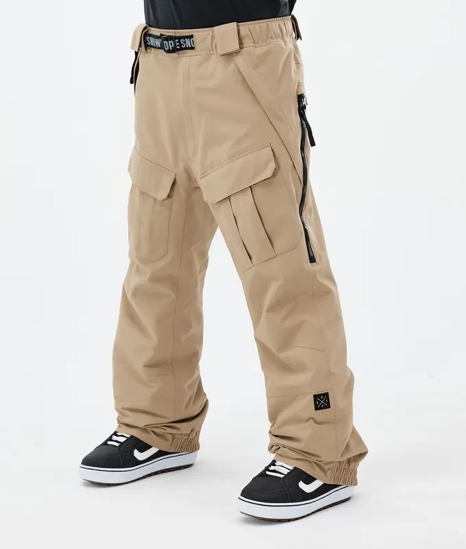 Dope Antek Pantalon de Snowboard Homme Khaki Premium