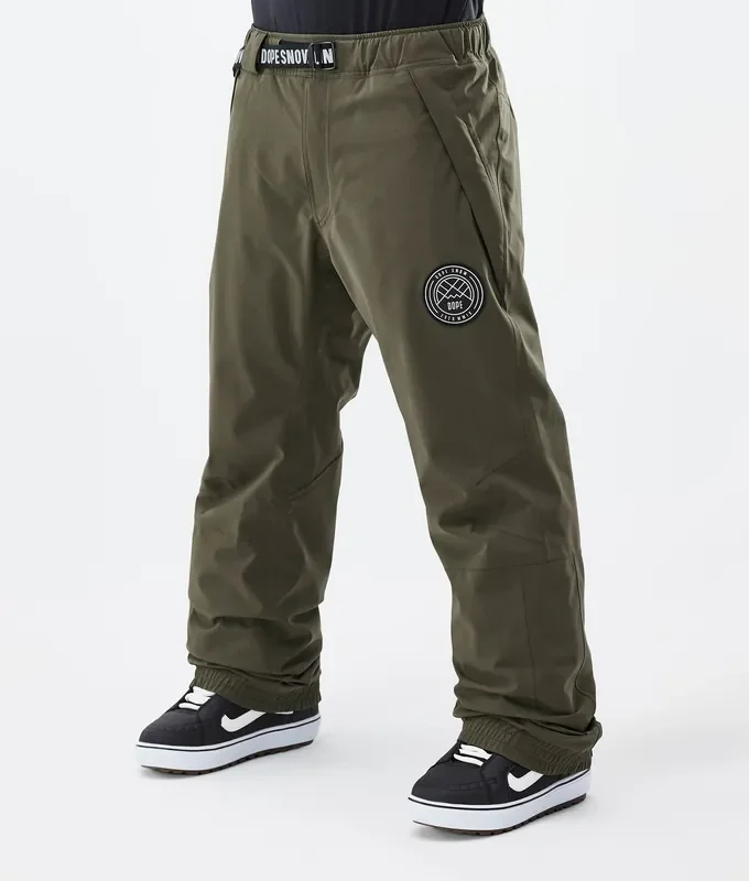 Dope Blizzard 24 Pantalon de Snowboard Homme Olive Green Bon Marché