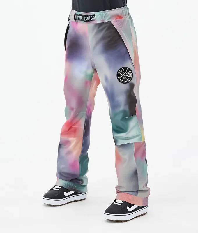 Dope Blizzard W 24 Pantalon de Snowboard Femme Aurora Fait Main