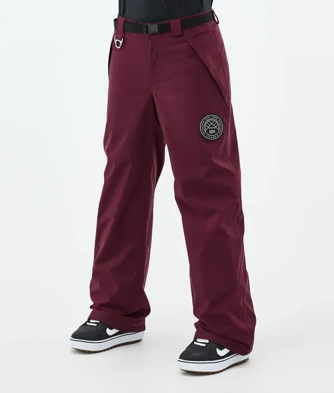 Dope Blizzard W Pantalon de Snowboard Femme Burgundy Acheter En Ligne