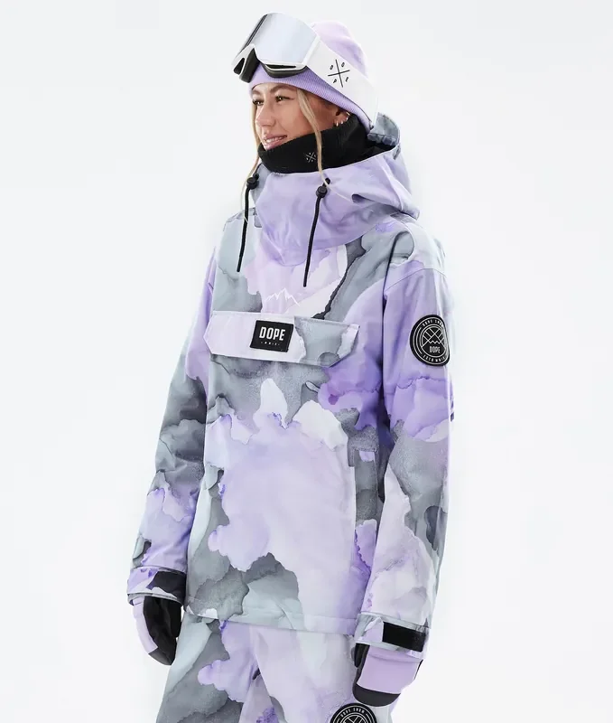 Dope Blizzard W Veste Snowboard Femme Blot Violet Super Prix