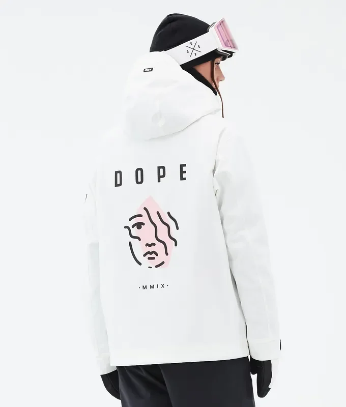 Dope Blizzard W Veste Snowboard Femme Portrait Whitish Tendance