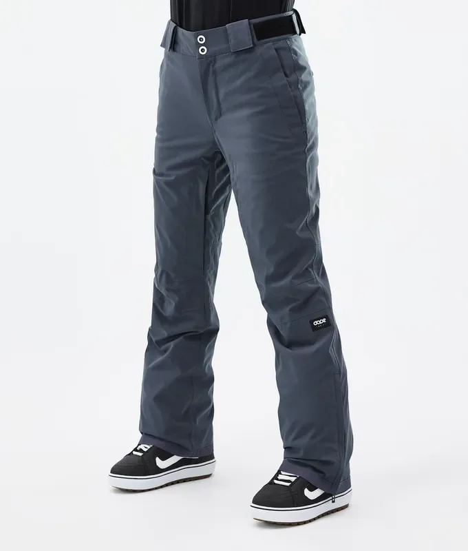 Dope Con W 22 Pantalon de Snowboard Femme Metal Blue Haute Qualité