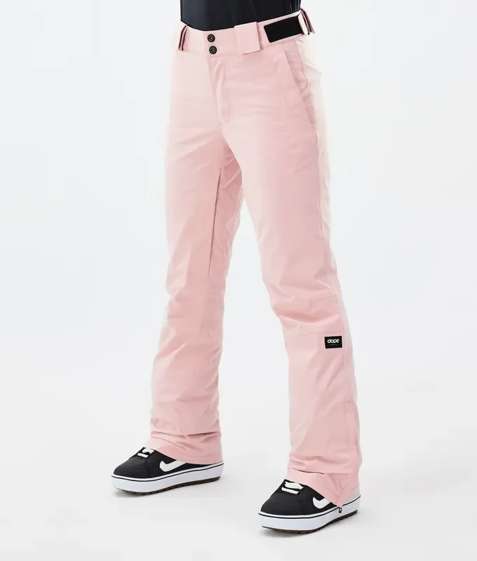 Dope Con W Pantalon de Snowboard Femme Soft Pink Livraison Gratuite