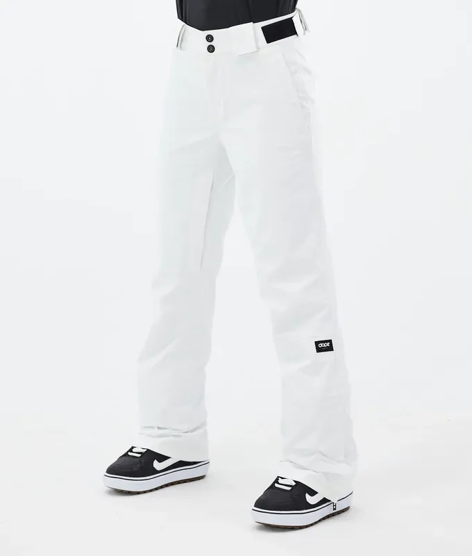 Dope Con W Pantalon de Snowboard Femme Whitish Solde