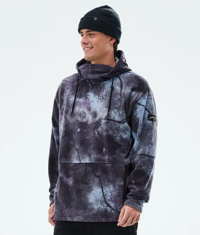 Dope Cozy II Pull Polaire Homme Jungle Purple Garantie Incluse