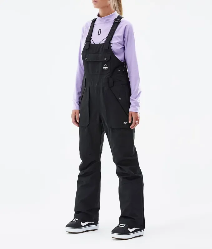 Dope Notorious B.I.B W 22 Pantalon de Snowboard Femme Black Commander Vite
