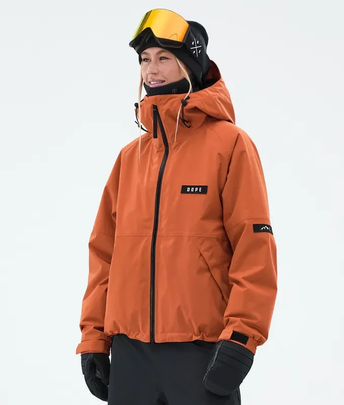 Dope Spartan W Veste Snowboard Femme Burned Orange Prix Réduit
