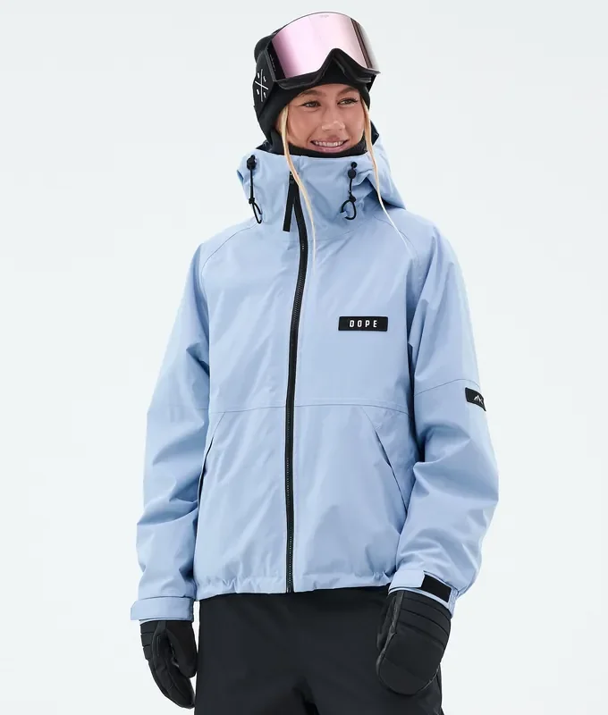 Dope Spartan W Veste Snowboard Femme Light Blue Meilleure Qualité