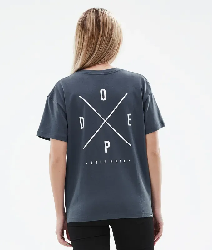 Dope Standard W 22 T-shirt Femme 2X-Up Metal Blue Quantité Limitée
