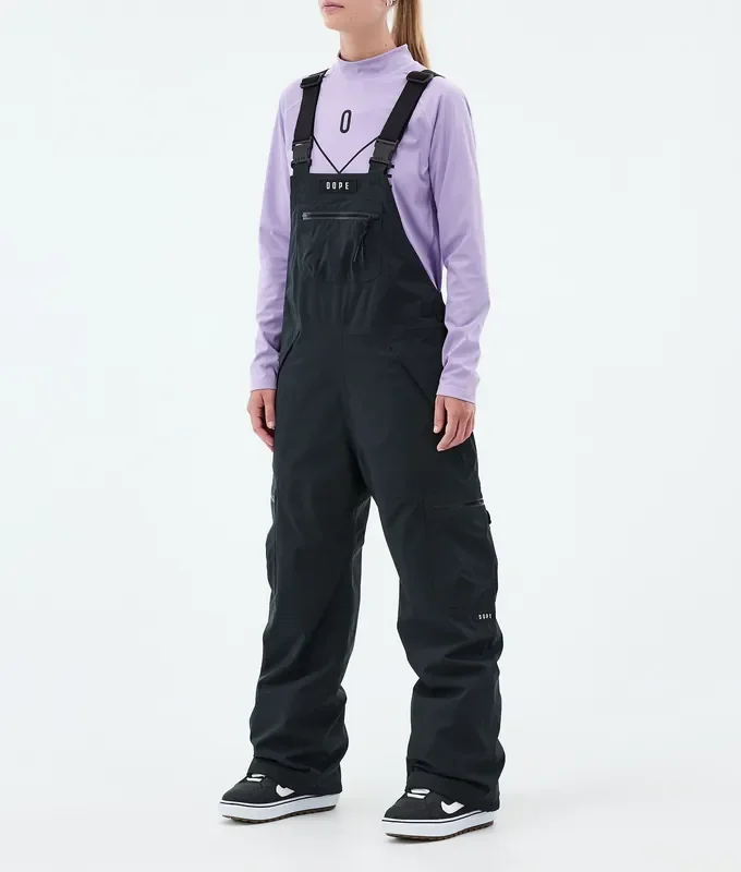 Dope Vertex W Pantalon de Snowboard Femme Black Commande En Gros