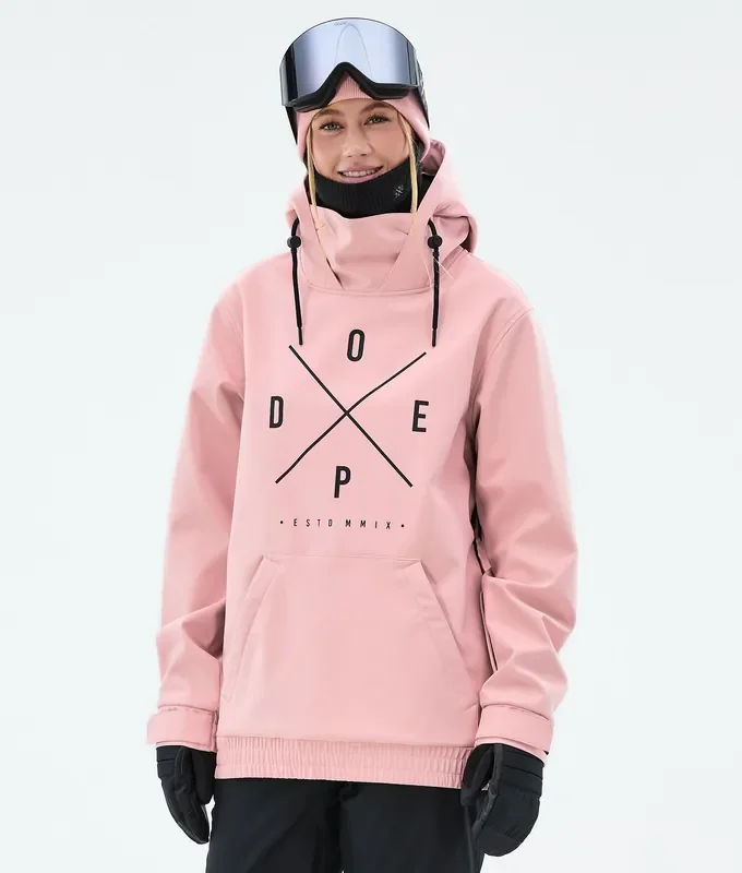 Dope Yeti W Veste Snowboard Femme 2X-Up Soft Pink Nouvel Arrivage