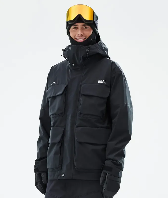 Dope Zenith Veste Snowboard Homme Black Petit Prix